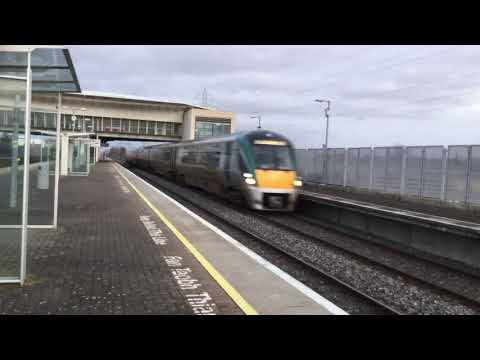 IE 22000 Class ICR Trains at Adamstown