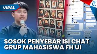 Terungkap! Sosok Penyebar Chat Pelecehan Mahasiswa FH UI, Alasan Munif Sebar Isi Chat Terbongkar