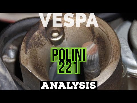 vespa POLINI 221 analysis / the WORST! ENGINE ever: classic do NOTs! / by an austrian shop...