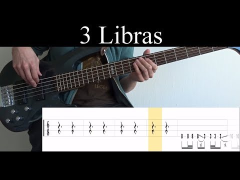 3 Libras (A Perfect Circle) - Bass Cover (With Tabs) by Leo Düzey