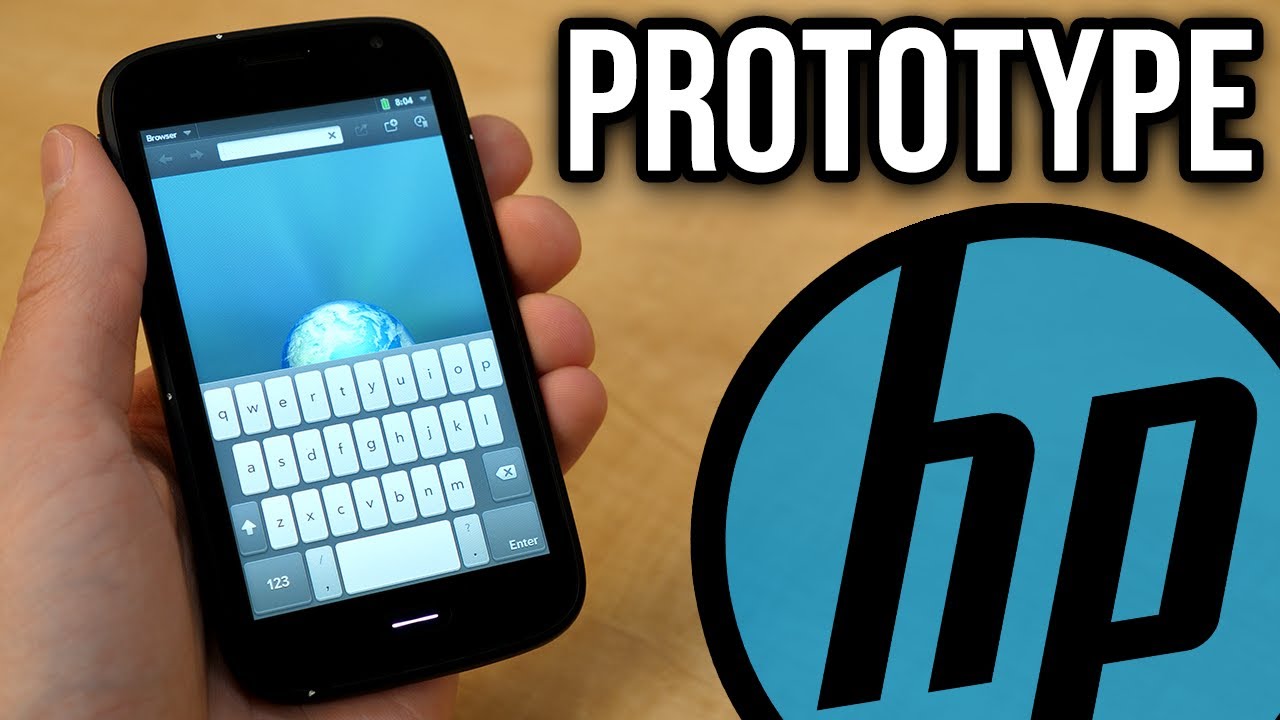 The webOS Prototype Phone from 2011 - HP's WindsorNot