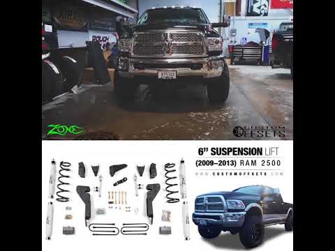 Ram 2500 6" Zone Lift Kit