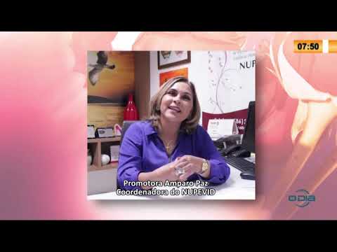LINHA DE FOGO 06 03 20  Promotora Amparo Paz homenageia as mulheres