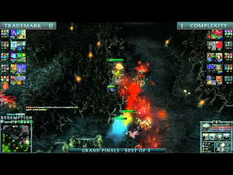 DreamHoN Redemption Grand Finals - Complexity vs Trademark eSports game 2 part 1
