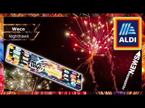 19,99€ GUTE NEUHEIT ALDI Süd Nighthawk Raketensortiment | Weco Feuerwerk