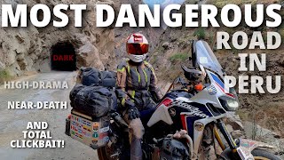 Riding Collapsing Roads along an Active Faultline in Peru (S4:E7) #motovlog