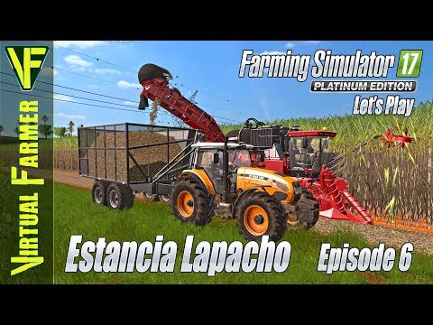 Estancia Lapacho, Episode 6: Ending with Harvesting Sugarcane, Farming Simulator 17 Platinum Edition