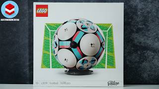 LEGO Editions 43019 Football - LEGO Speed Build Review