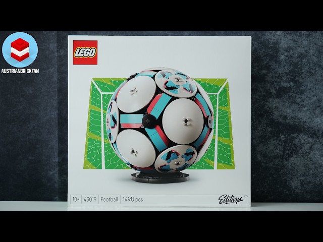 Vídeo relacionado con LEGO Editions Balón de Fútbol - Maqueta 3D con Estadio Interactivo en Miniatura - Decoración de la Habitación Juvenil - Regalo para Niños, Niñas Fans de 10+ Años y Adultos Fans del Deporte - 43019