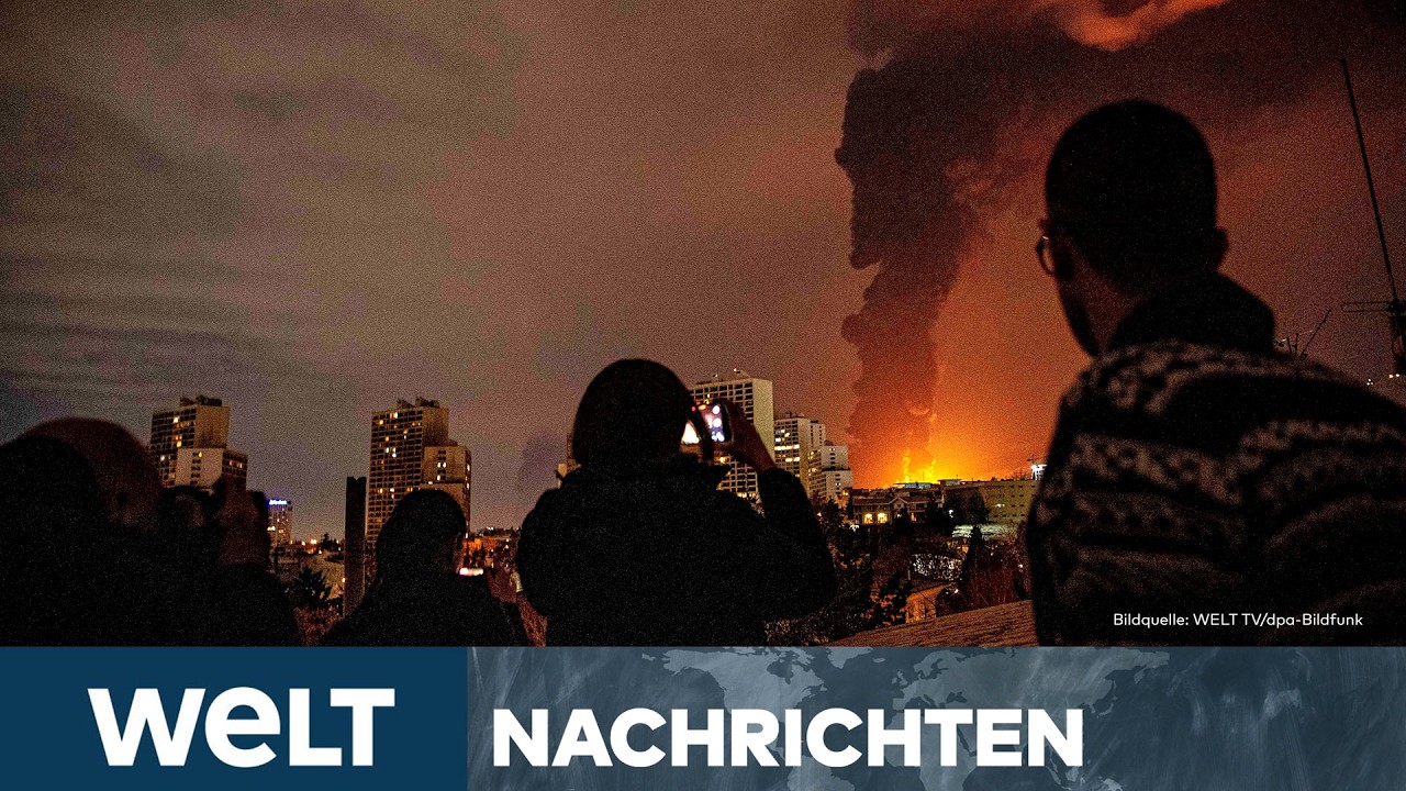 KAMPF UM IRAN: Weiter US-Soldat gefallen ‒ Explosionen und Feuerball über Teheran | WELT Livestream
