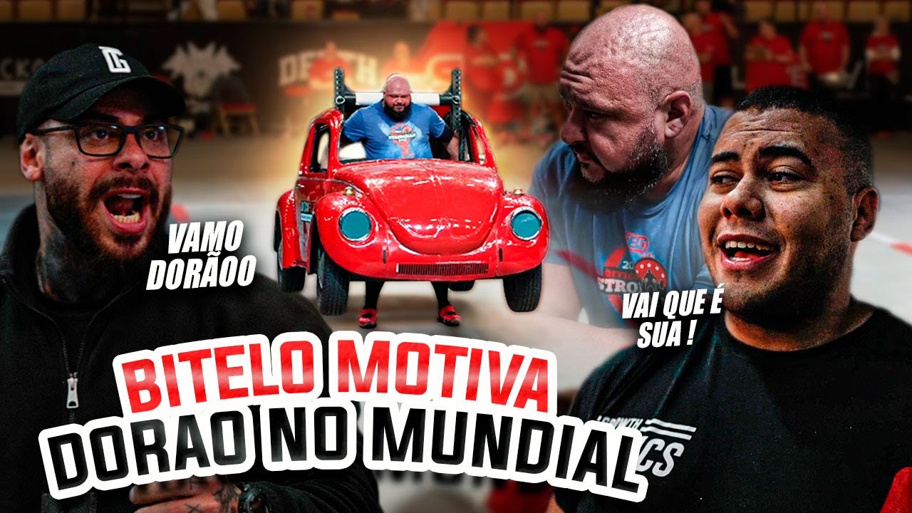 DORÃO, BITELO E STRONDA NO MUNDIAL DE STRONGMAN NOS EUA