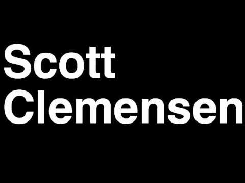 How to Pronounce Scott Clemensen Florida Panthers NHL Hockey Player Runforthecube