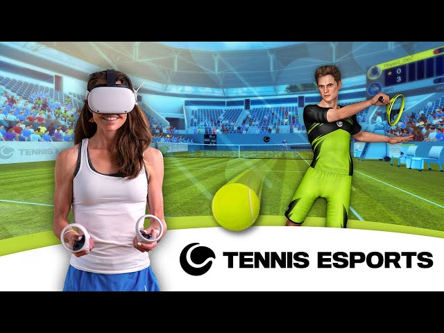 لعبة Tennis Esports VR بزاوية 360 درجة