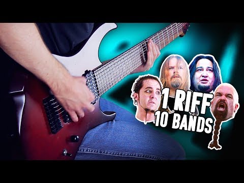 1 Riff 10 Bands - Master Of Puppets!