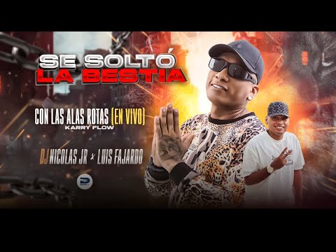 Con las alas Rotas - Dj Nicolás Jr FT Karry Flow - (Audio en vivo)
