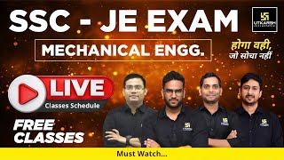 SSC JE (Mechanical Engg.) Subject wise Exam Analysis, Class Schedule | Utkarsh Engineers Classes