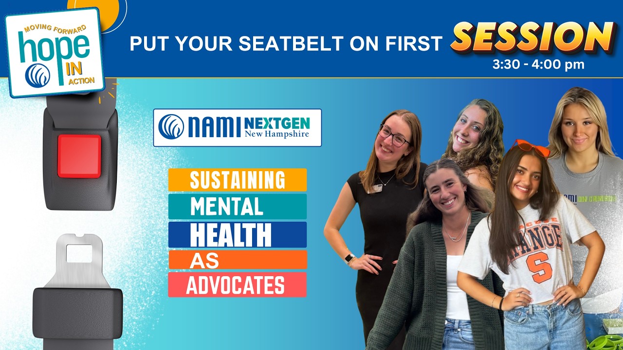 Put Your Seatbelt On First - Sustaining Mental Health as Advocates