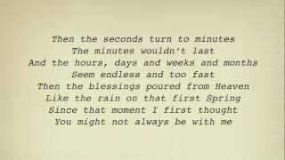 Alan Jackson - When I Saw You Leaving (For Nisey) (Lyrics)