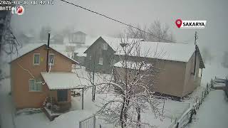 Sakaryanın Yüksek Kesimleri Beyaz Örtüyle Kaplandı