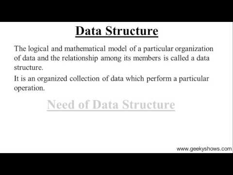 Data and File Structure New Series