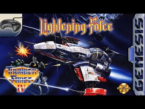 Longplay of Lightening Force: Quest for the Darkstar/Thunder Force IV