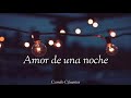 Amor de una noche | N'Klabe -Lyrics