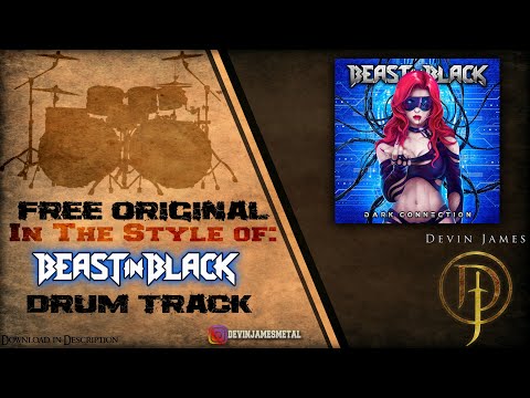 🥁 Beast In Black Style Drum Track - 175 BPM (FREE WAV DOWNLOAD)