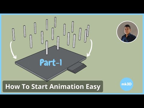 How to Start Animation Easy Part-1, Animation Tutorial, Vray sketchup Tutorial