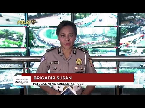 PRESISI UPDATE : LAPORAN NTMC KORLANTAS POLRI 24/09/2024 13.00
