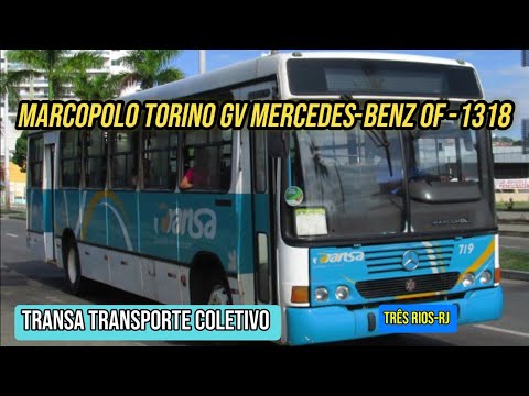 ✅️[ Três Rios-RJ - 402 - Centro X Purys ] Marcopolo Torino GV Mercedes-Benz OF-1318