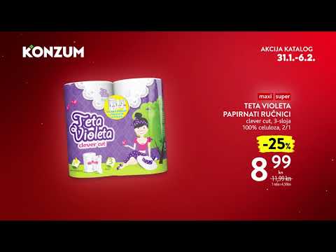 Konzum katalog 31.1.-6.2.