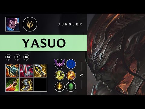Yasuo Jungle vs Qiyana - EUW Master Patch 25.24