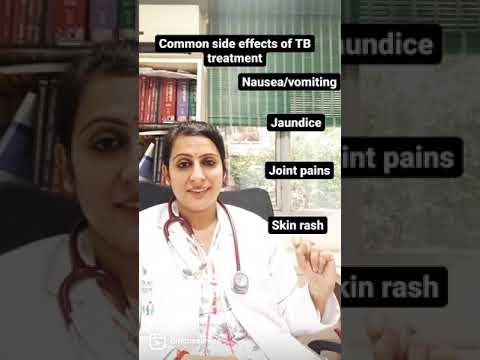 Side effects of TB treatment