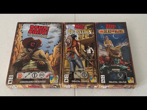 Bang Dice and All Expansions Video Review