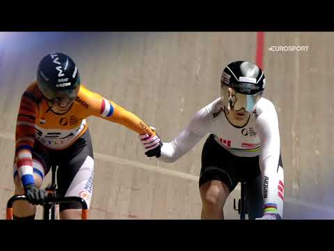 UCI TCL Panavezys 2021 - Lea Sophie Friedrich in honour of the stripes.