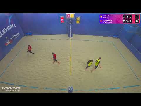 21:35 D. Kharchenko /D. Kliuiev - A. Kotelenets /R. Voloshchuk 10.01.2023 | Winners Beach Volleyball