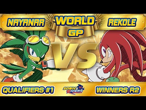 Sonic Riders World Grand Prix Qualifier #1| Nayanar VS Rekole - Winners Round 2