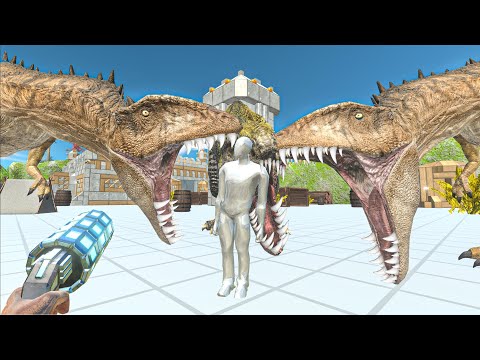 FPS SOLITARY SURVIVAL WITH ALL WEAPONS-Animal Revolt Battle Simulator