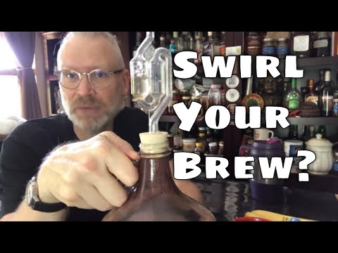 Should you Swirl your Wine, Mead or Cider?  How to Swirl?  When to Swirl?  The Swirl Method!