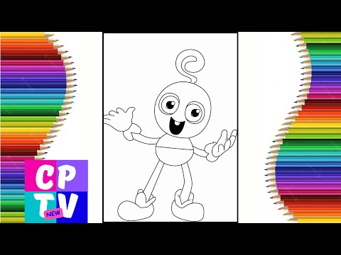 Poopy Playtime Baby Long Legs Coloring Pages/Jim Yosef & Anna Yvette - Linked [NCS Release]