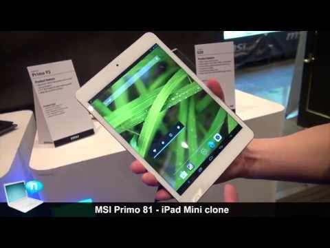 MSI Primo 81 iPad Mini clone