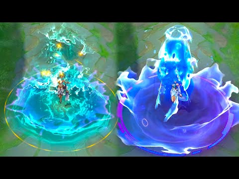 Kadita Hydromancer MPL VS White Robin Special Skin MLBB Comparison
