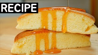 [설명]도톰이 핫케이크 만드는법 Souffle Pancakes スフレパンケーキ [스윗더미 . Sweet The MI]