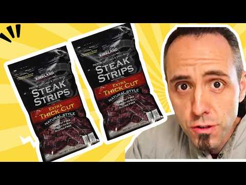 BEEF JERKY SNACK | Kirkland Signature Steak Strips...