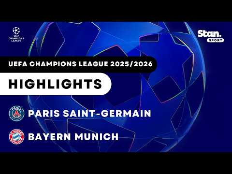 Paris Saint-Germain v Bayern Munich | Highlights | UEFA Champions League 2025/26