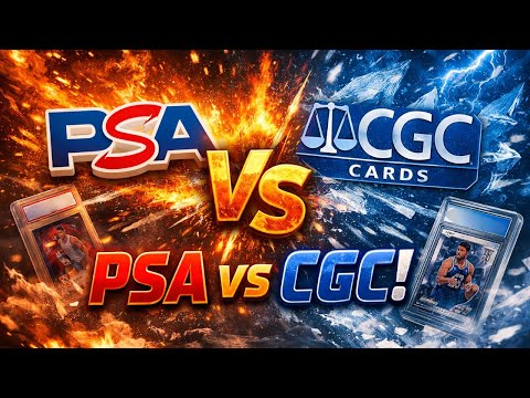 PSA vs CGC. The Ultimate Grading Cage Match