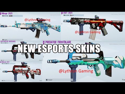 New R6Share Esports Skins Leaked - Operation Crystal Guard Y6S4