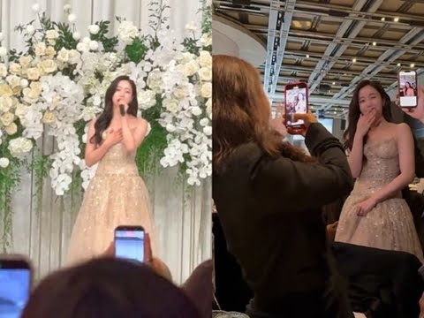 T-ara's Eunjung ties the knot with director Kim Byung Woo, Ha Jung Woo delivers speech