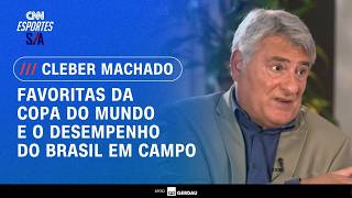Vídeo: Cleber Machado aponta favoritas e compara com Brasil: "Segunda prateleira"