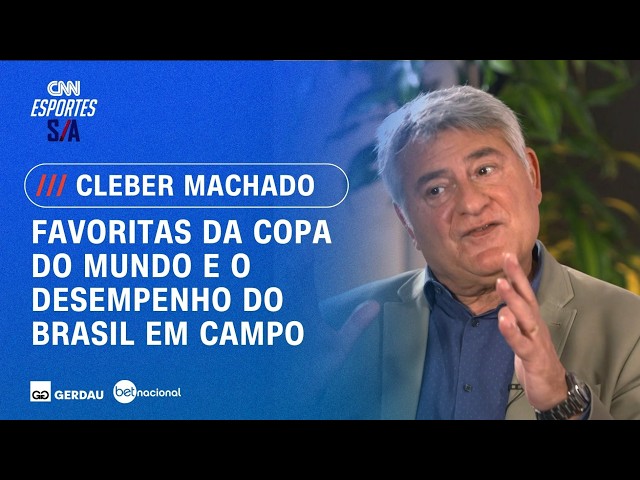 Cleber Machado aponta favoritas e compara com Brasil: "Segunda prateleira" | Esportes S/A